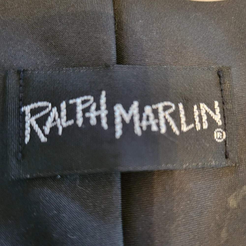 Ralph Marlin Three Stooges Necktie ~ 1994 ~ Made in USA ~ Unisex Retro Humor Fun